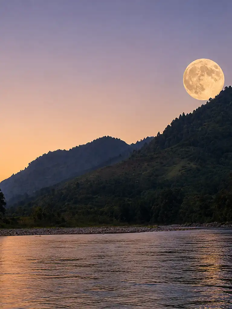 Luna en tazo